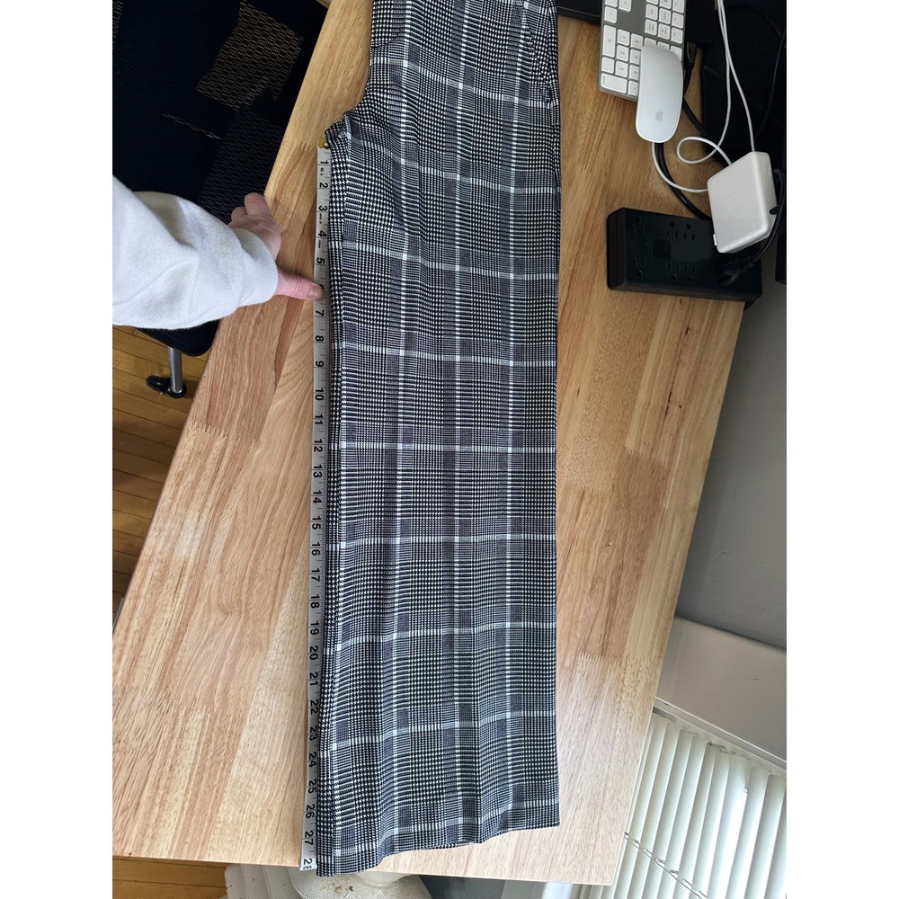 SPANX Gray Plaid Wide Leg Pants - Picture 6 of 6